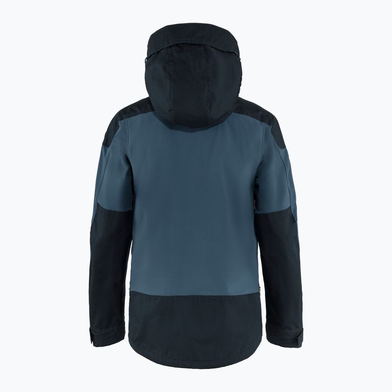 Giacca a vento da uomo Fjällräven Keb blu scuro/uncle blue 8