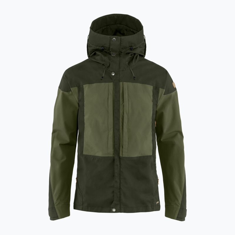 Giacca a vento da uomo Fjällräven Keb deep forest/laurel green