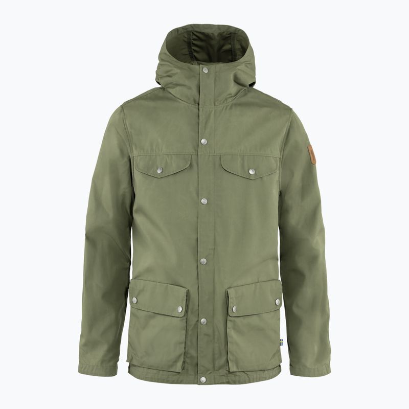 Giacca antivento da uomo Fjällräven Greenland green 11