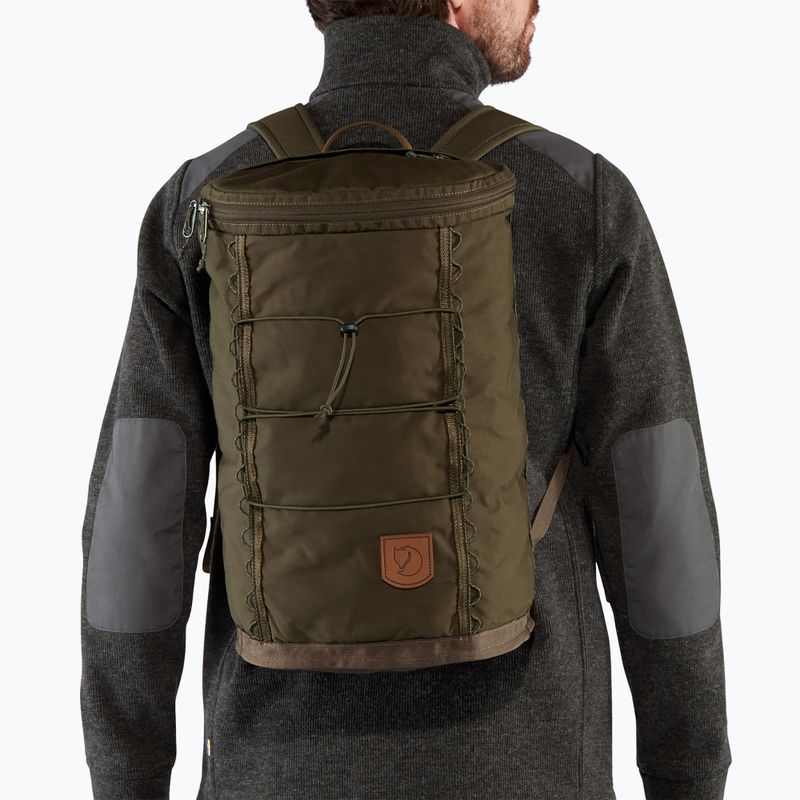 Zaino da città Fjällräven Singi 20 l dark olive 4