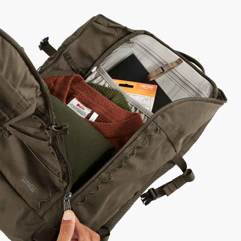 Zaino da trekking Fjällräven Singi 28 l dark olive 6