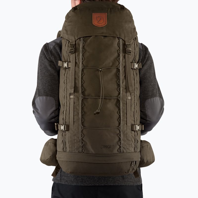 Zaino da trekking Fjällräven Singi 48 l dark olive 5