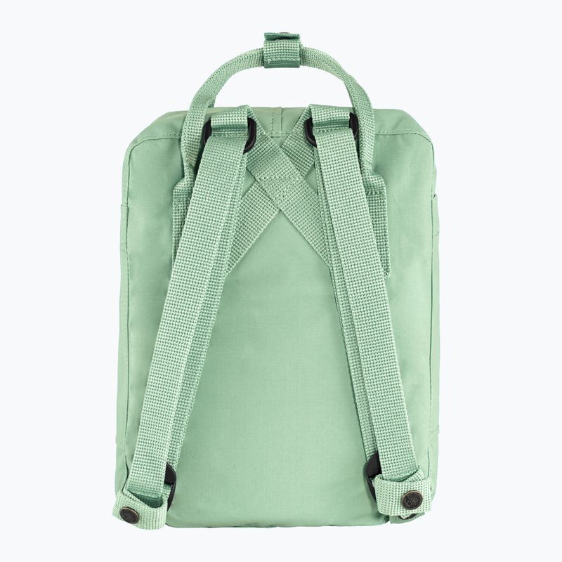 Fjällräven Kanken Mini 7 l zaino verde menta 3