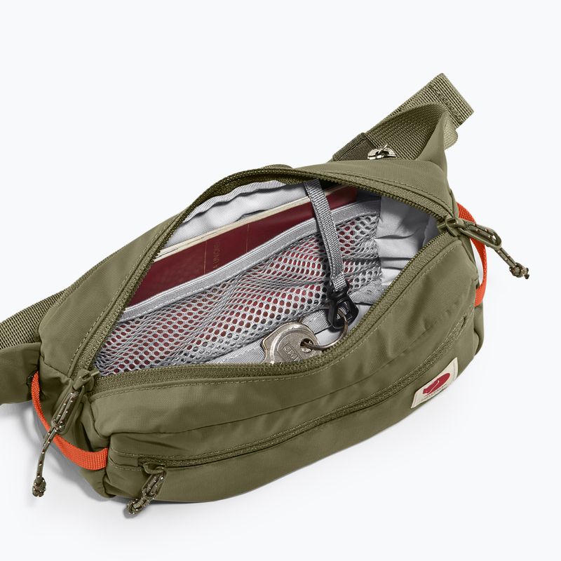 Fjällräven High Coast Hip 1,5 l, sacchetto di rene verde 3