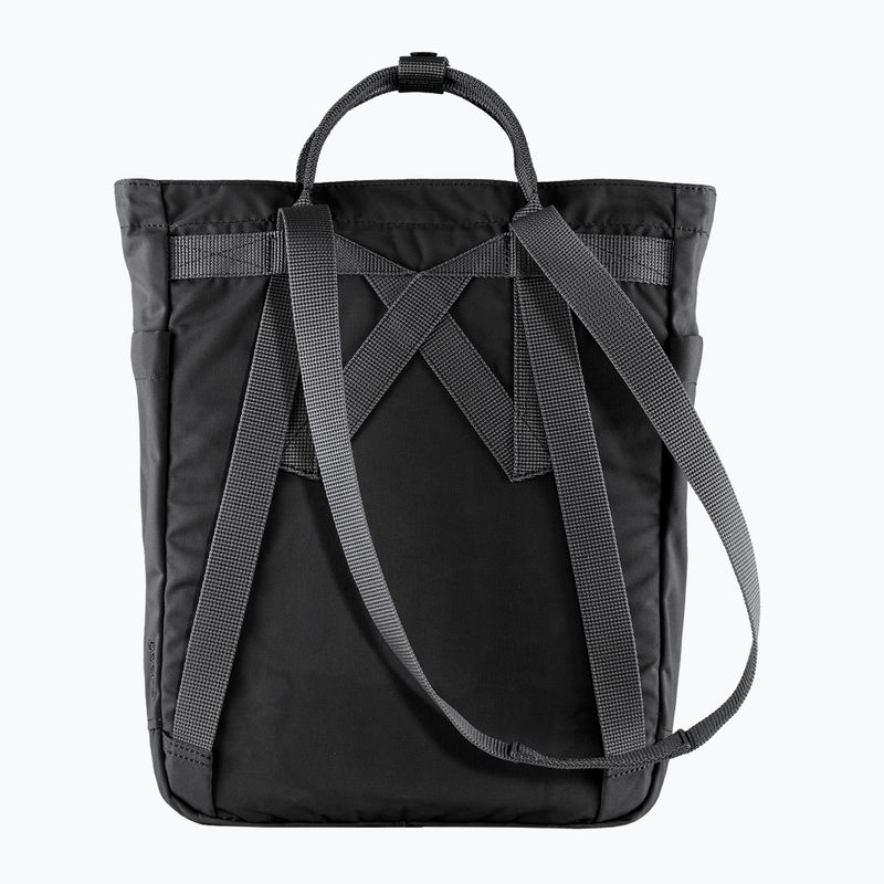 Borsa da trekking Fjällräven Kanken Totepack 550 nero 2