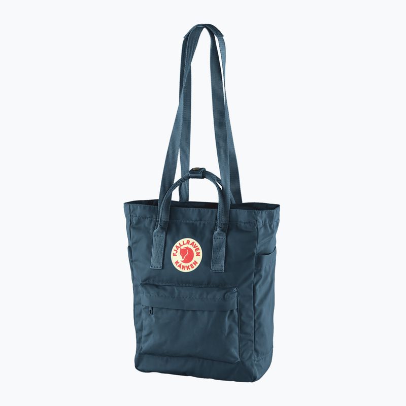 Borsa 2 in 1 Fjällräven Kanken Totepack 14 l navy 3