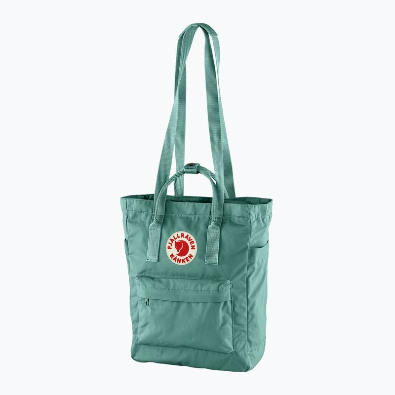 Borsa da trekking Fjällräven Kanken Totepack 664 verde ghiaccio 3