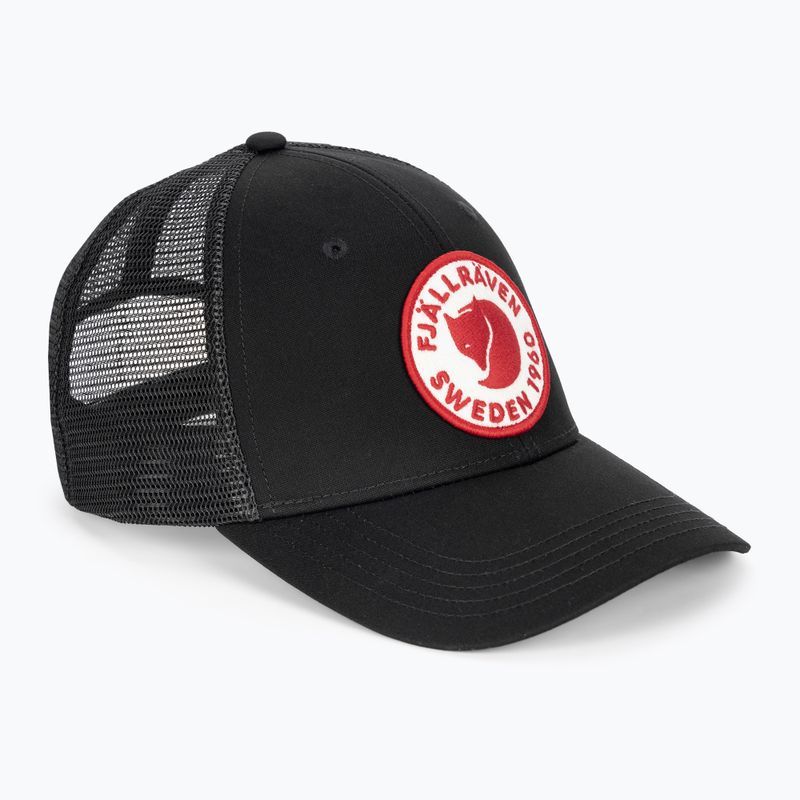 Fjällräven 1960 Logo Langtradarkeps berretto da baseball nero