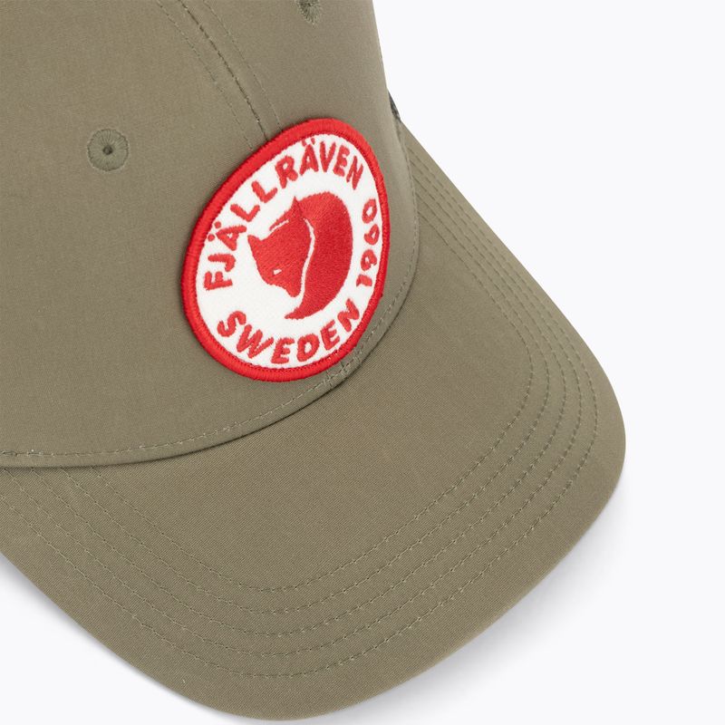 Cappello da baseball Fjällräven 1960 Logo Långtradarkeps verde 3