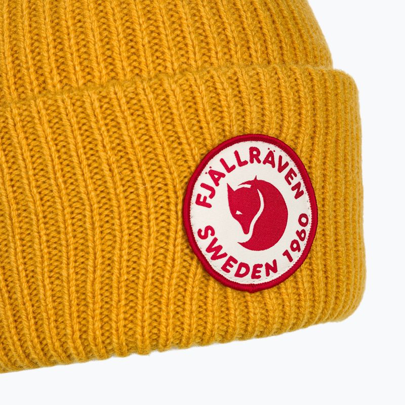 Cappello Fjällräven 1960 Logo 161 giallo senape 5