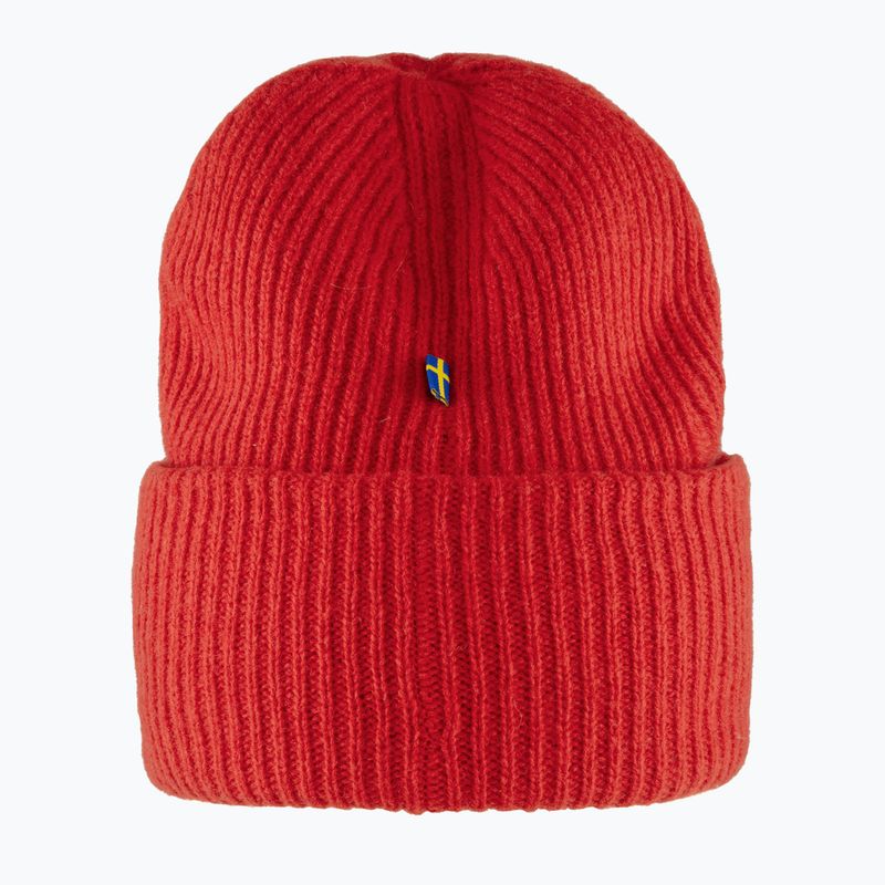 Cappello invernale Fjällräven 1960 Logo Hat true red 2
