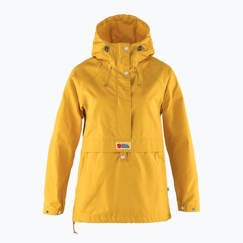 Giacca a vento donna Fjällräven Vardag Anorak giallo senape