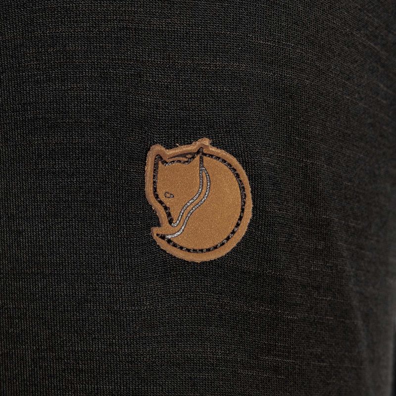 Giacca da trekking da uomo Fjällräven Keb Fleece Hoodie nero 6