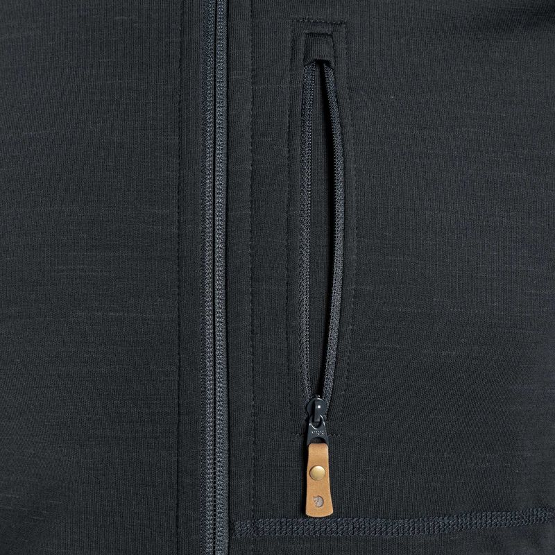 Giacca da trekking da uomo Fjällräven Keb Fleece Hoodie dark navy 4