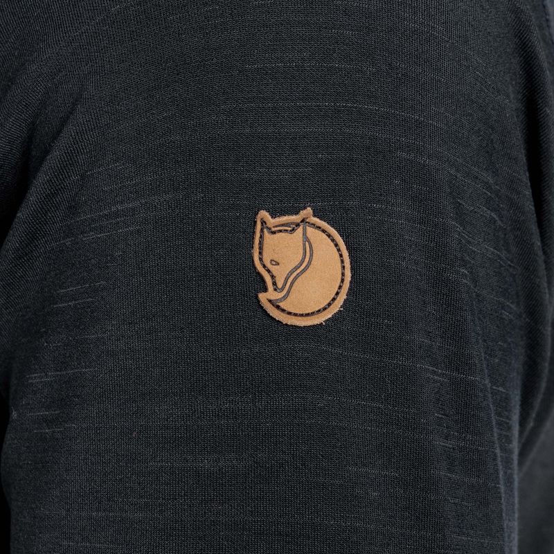 Giacca da trekking da uomo Fjällräven Keb Fleece Hoodie dark navy 7