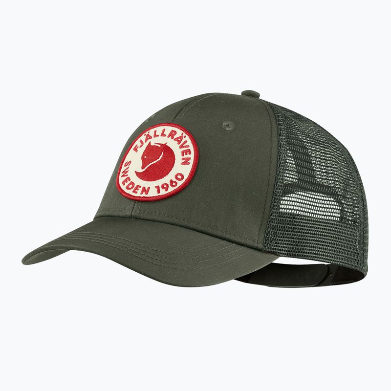 Cappello da baseball Fjällräven 1960 Logo Langtradarkeps deep forest 5