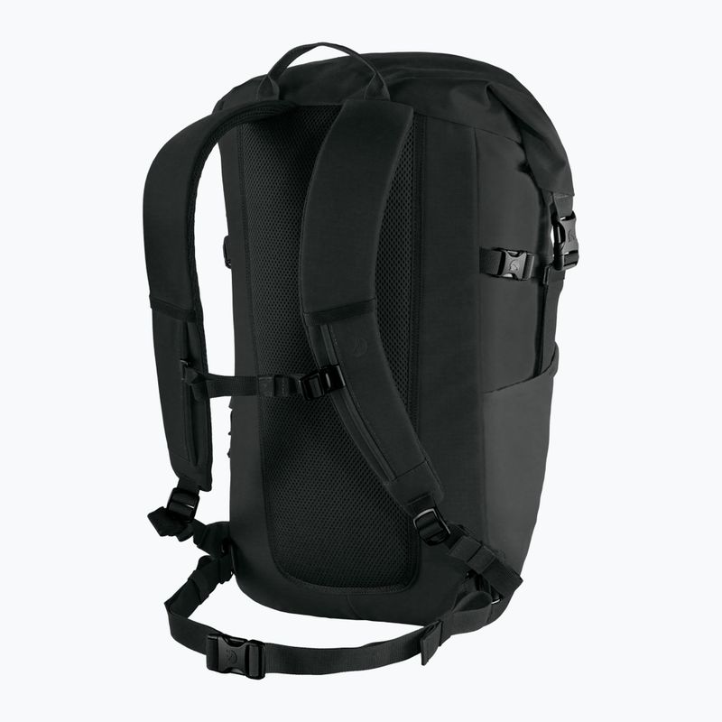 Zaino da trekking Fjällräven Ulvo Rolltop 30 l nero 2