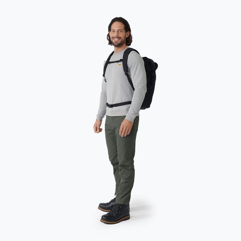 Zaino da trekking Fjällräven Ulvo Rolltop 30 l nero 4