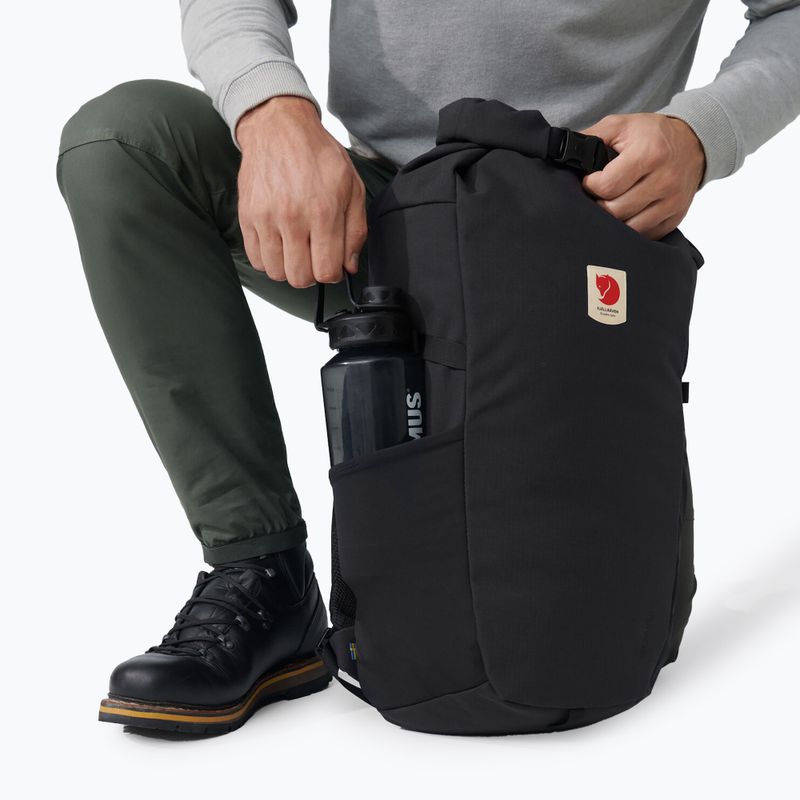 Zaino da trekking Fjällräven Ulvo Rolltop 30 l nero 8