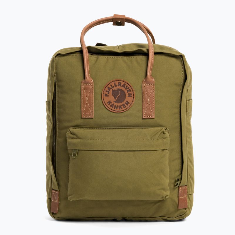 Zaino Fjällräven Kanken No. 2 16 l verde fogliame