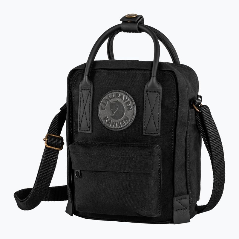 Fjällräven Kånken No. 2 Black Sling 2,5 l nero 2