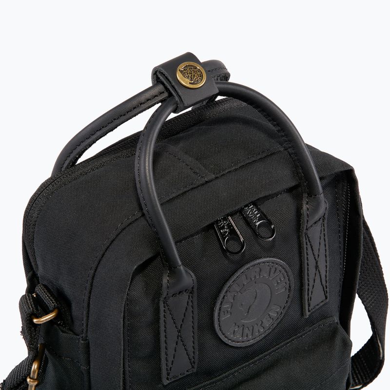 Fjällräven Kånken No. 2 Black Sling 2,5 l nero 4