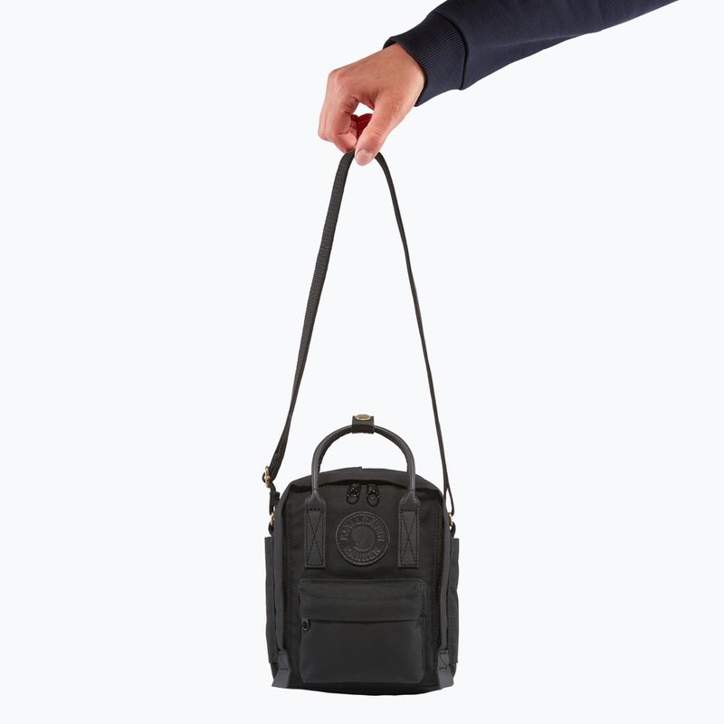 Fjällräven Kånken No. 2 Black Sling 2,5 l nero 8
