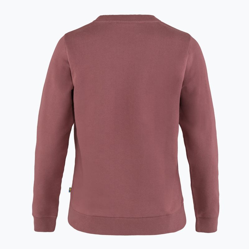 Maglione donna Fjällräven Logo mesa viola 2