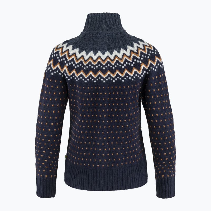 Fjällräven maglione da donna Övik Knit Cardigan navy scuro 2