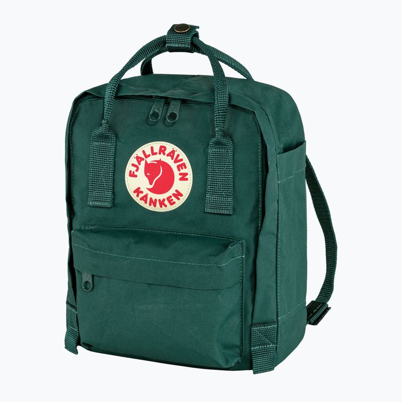 Zaino da trekking per bambini Fjällräven Kanken Mini 667 verde artico 3