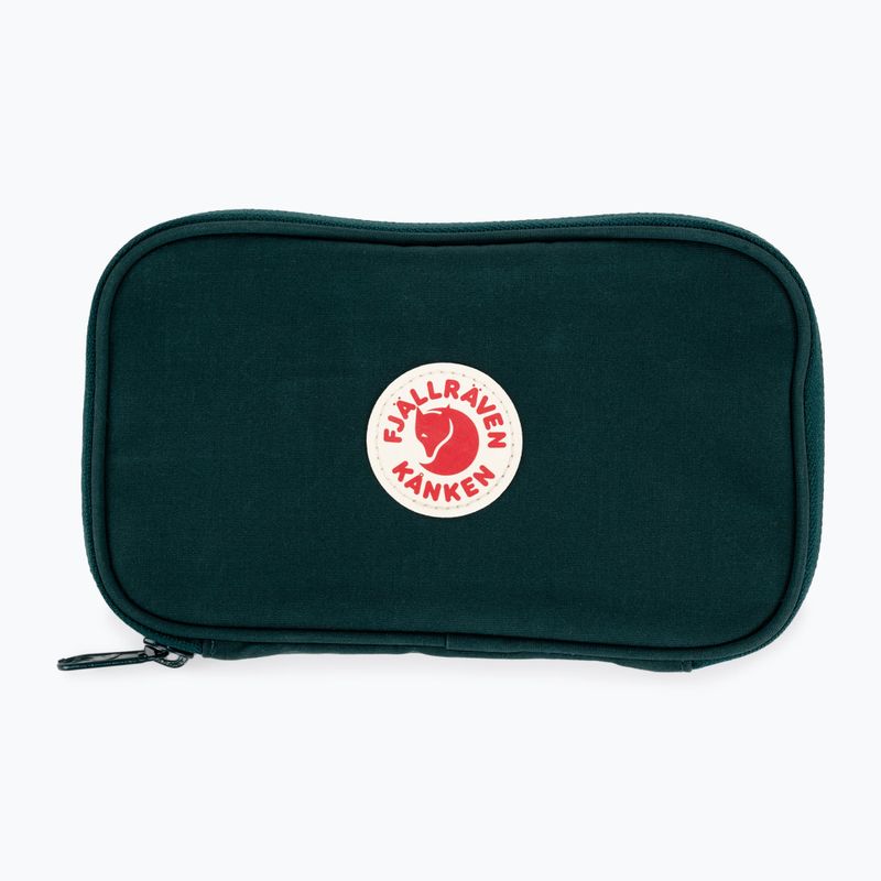 Fjällräven Kanken Portafoglio da viaggio verde artico 2