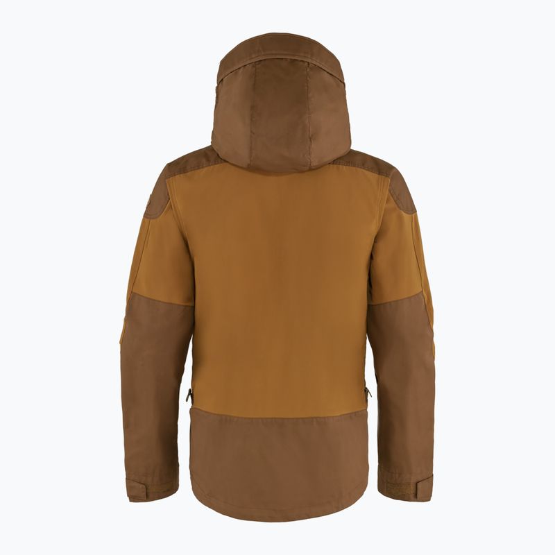 Giacca a vento Fjällräven Keb timber marrone/castagno da uomo 2