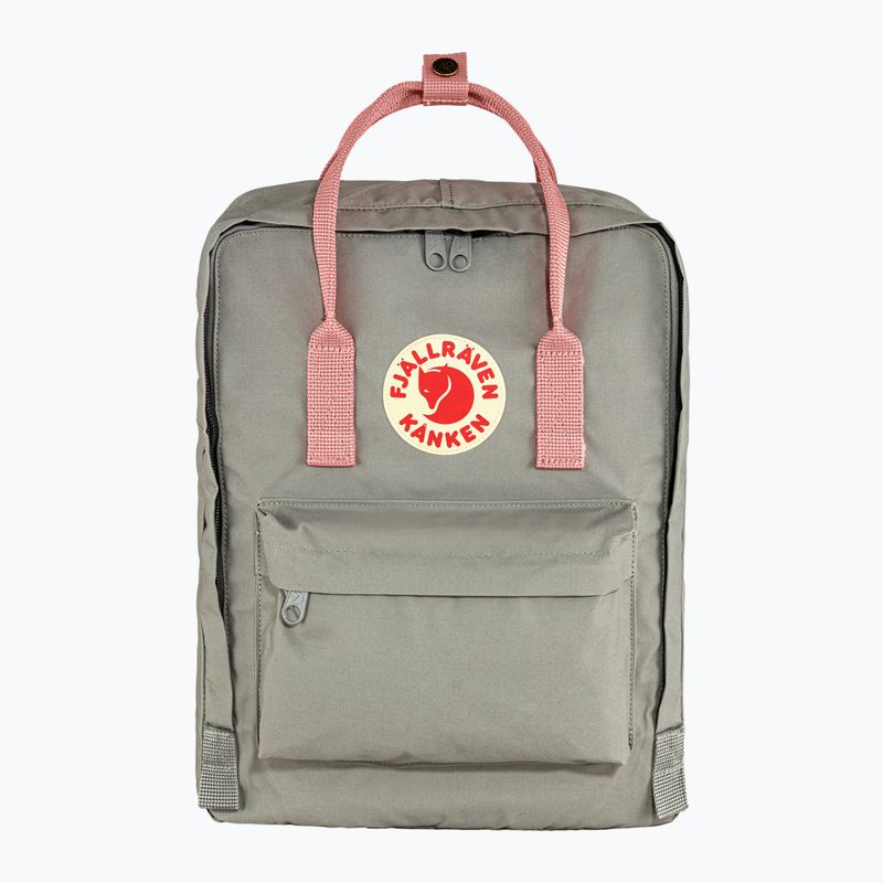 Zaino da trekking Fjällräven Kanken 16 l nebbia/rosa