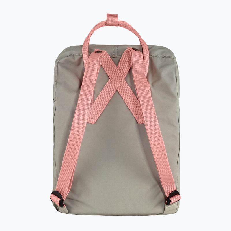 Zaino da trekking Fjällräven Kanken 16 l nebbia/rosa 3