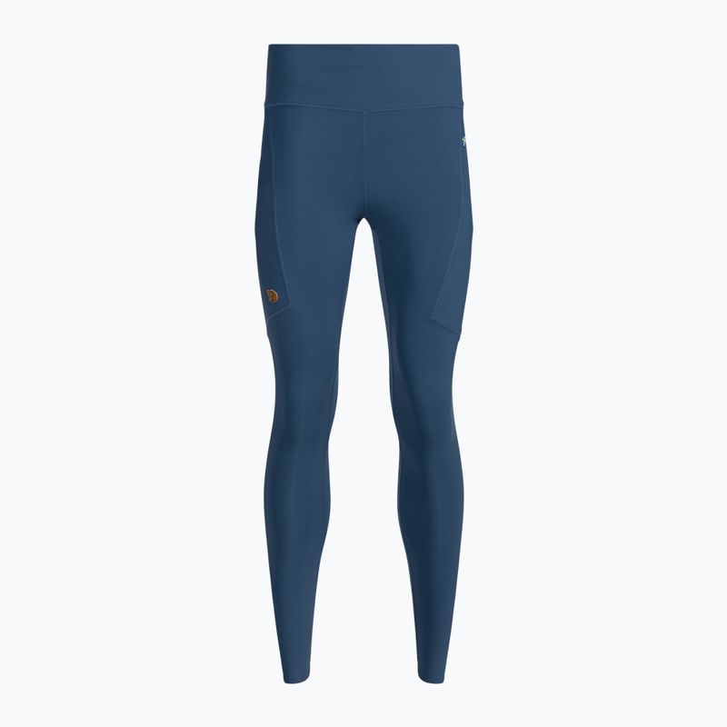 Leggings donna Fjällräven Abisko Tights blu indaco