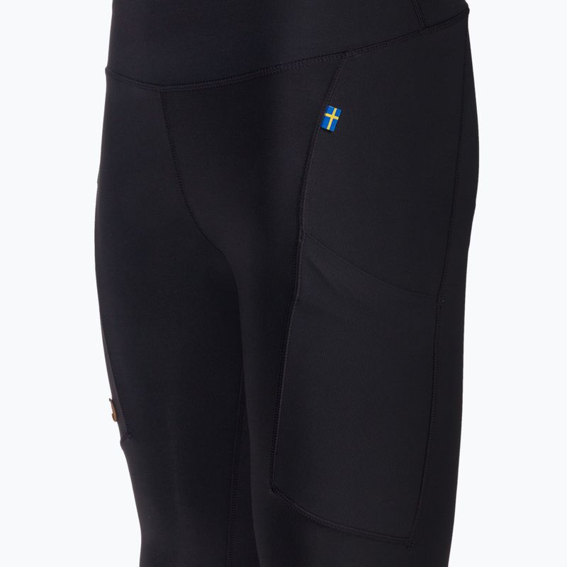Leggings da donna Fjällräven Abisko Tights nero 3