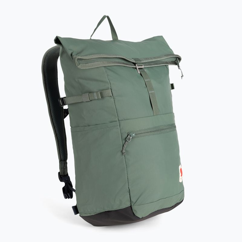 Zaino da trekking Fjällräven High Coast Foldsack 24 l verde patina 2