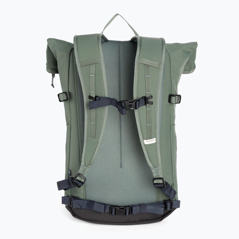 Zaino da trekking Fjällräven High Coast Foldsack 24 l verde patina 3