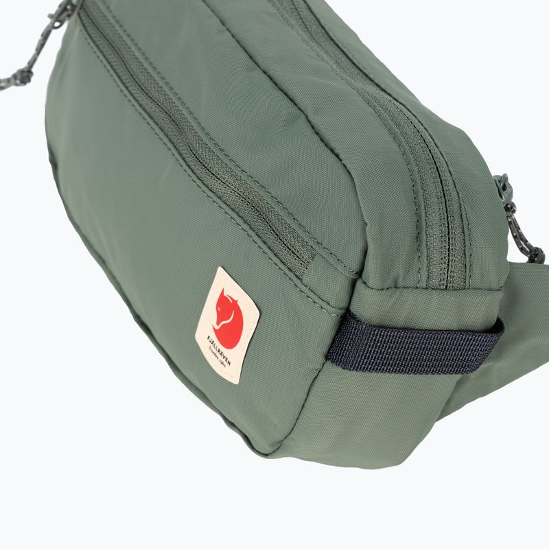 Borsa Fjällräven High Coast Hip 1,5 l verde patina 4