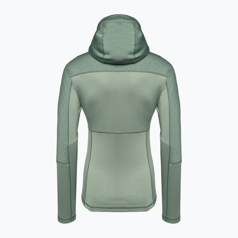 Giacca da trekking donna Fjällräven Abisko Trail Fleece verde patina 2