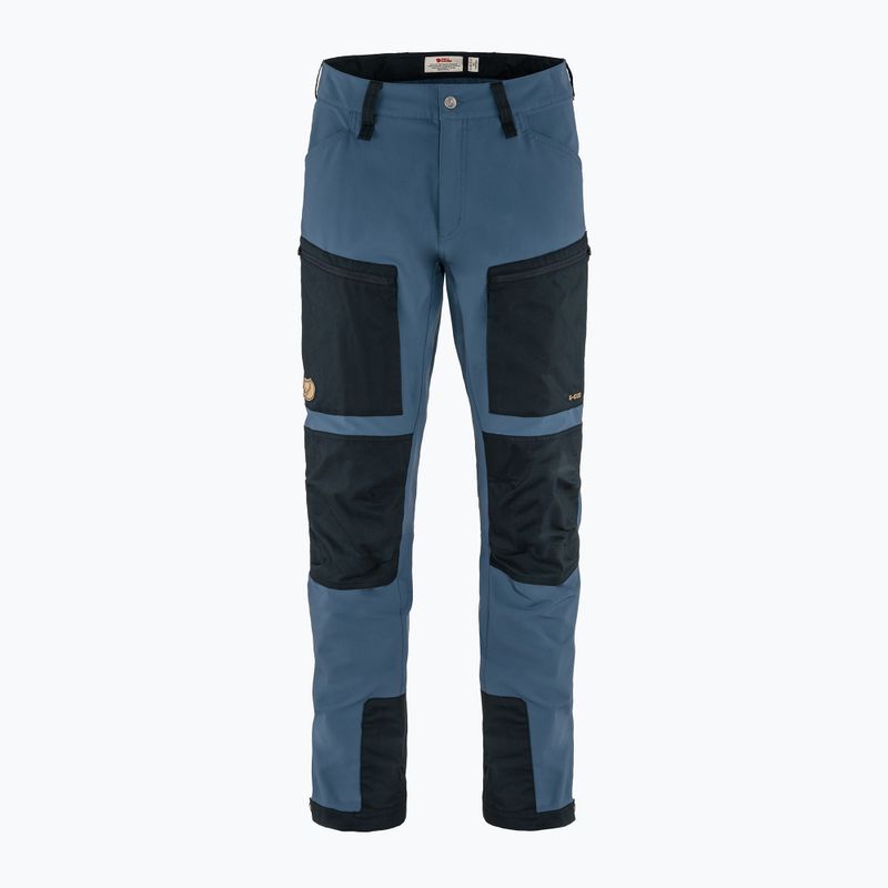 Pantaloni da trekking da uomo Fjällräven Keb Agile blu indaco/marino scuro 10