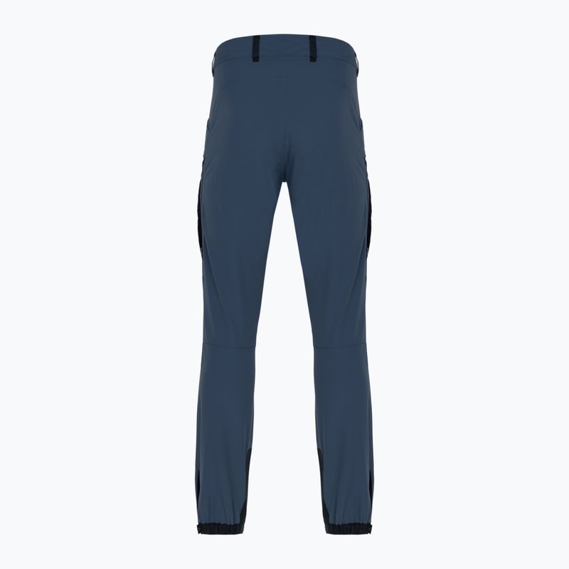 Pantaloni da trekking da uomo Fjällräven Keb Agile blu indaco/marino scuro 7