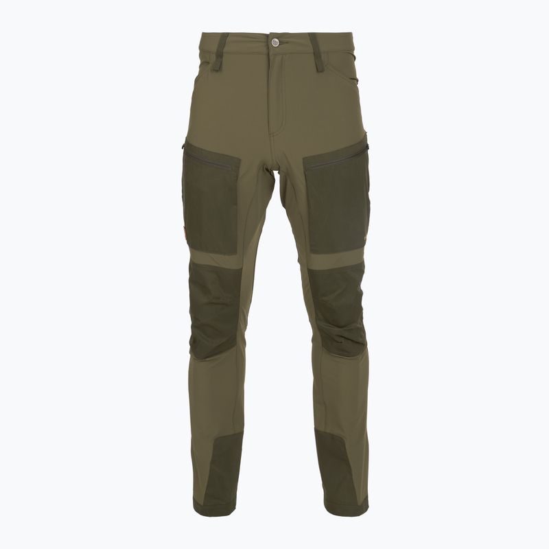 Pantaloni da trekking da uomo Fjällräven Keb Agile verde alloro/bosco profondo
