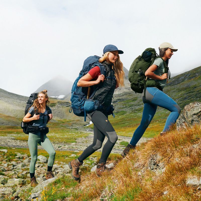Leggings donna Fjällräven Abisko Trekking Tights Pro blu indaco/grigio ferro 12