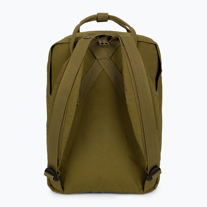 Zaino da trekking Fjällräven Kanken Laptop 13" 631 verde fogliame 3