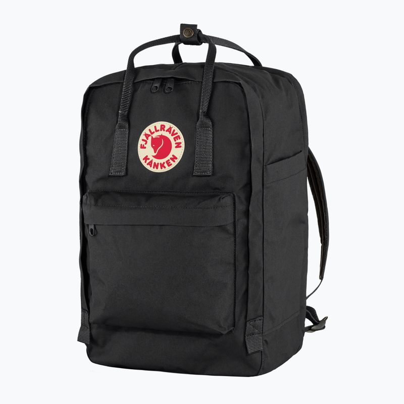 Fjällräven Kanken Laptop 17" 20 l zaino da città nero 2