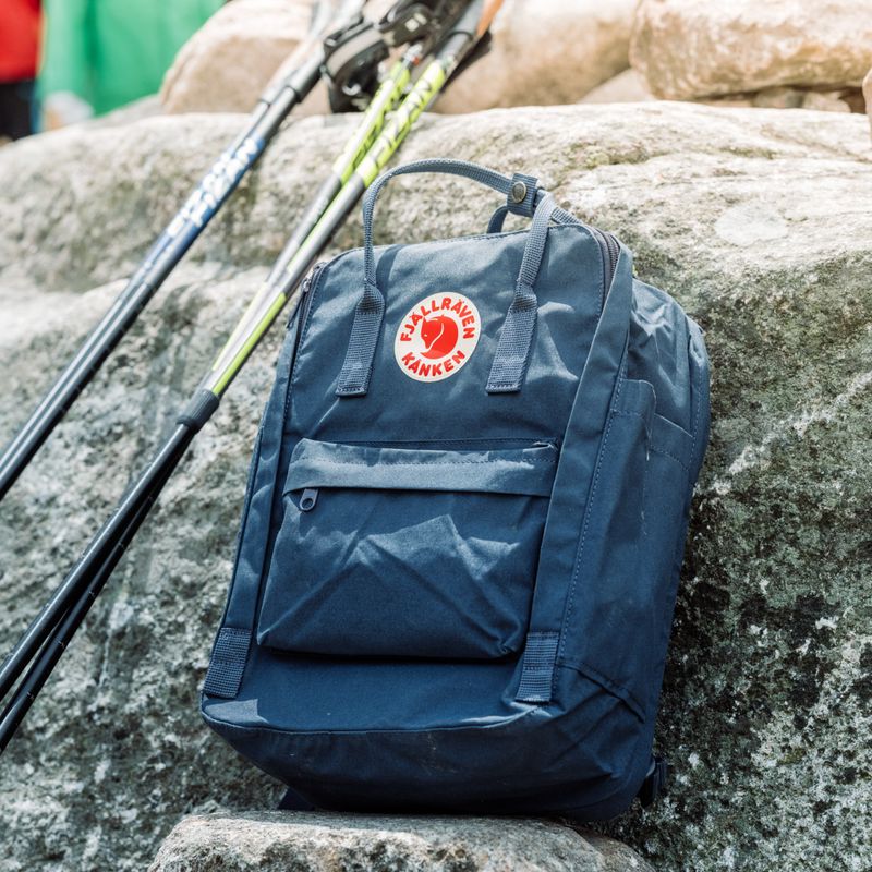 Fjällräven Kanken Laptop 15" 18 l zaino da città grafite 6