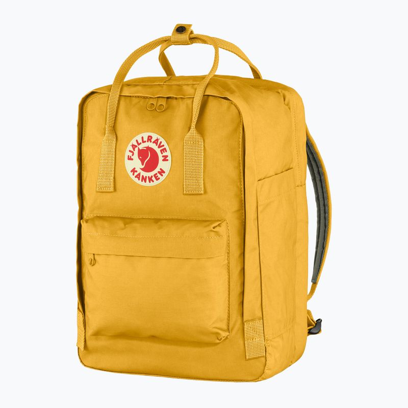 Zaino da città Fjällräven Kanken Laptop 15" 18 l ocra 5