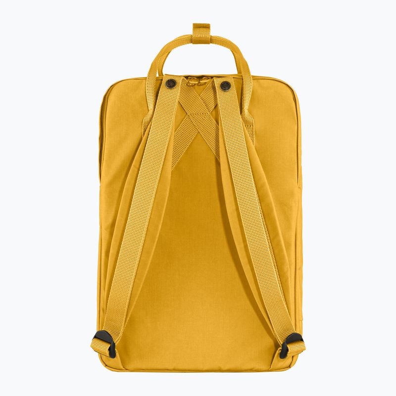 Zaino da città Fjällräven Kanken Laptop 15" 18 l ocra 7