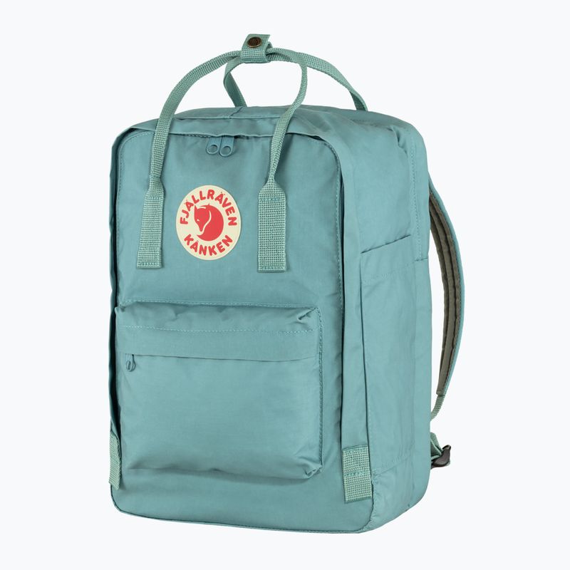 Zaino Fjällräven Kanken Laptop 15" 18 l sky blue city 2